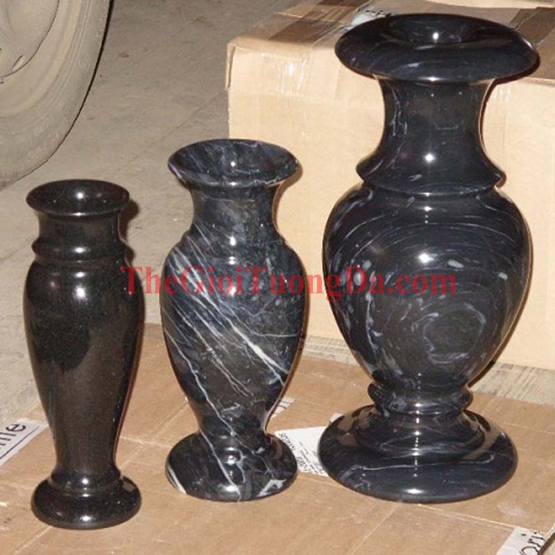 The Black Marble Vase