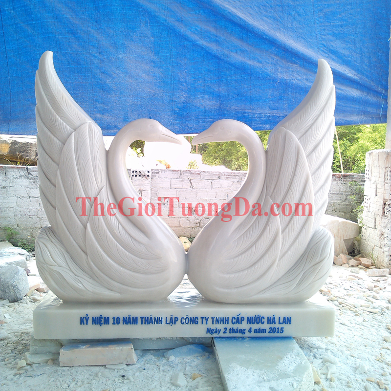 The White Swan Statue