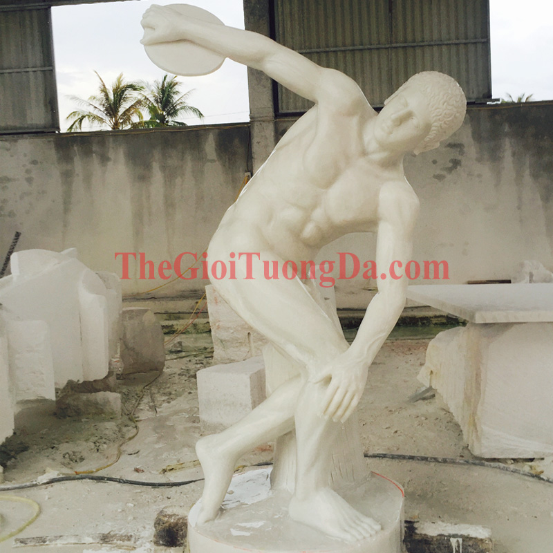 The Discus Thrower Statue