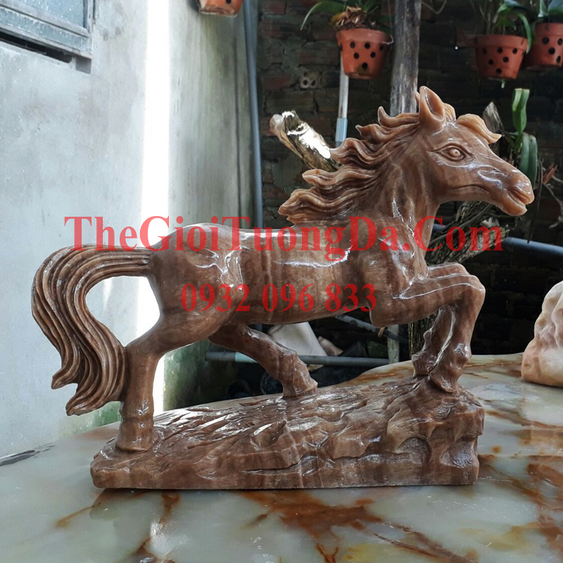 The Wooden Marble Horse