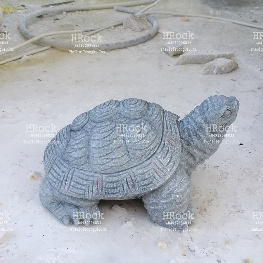 The Gray Marble Turtle Garden