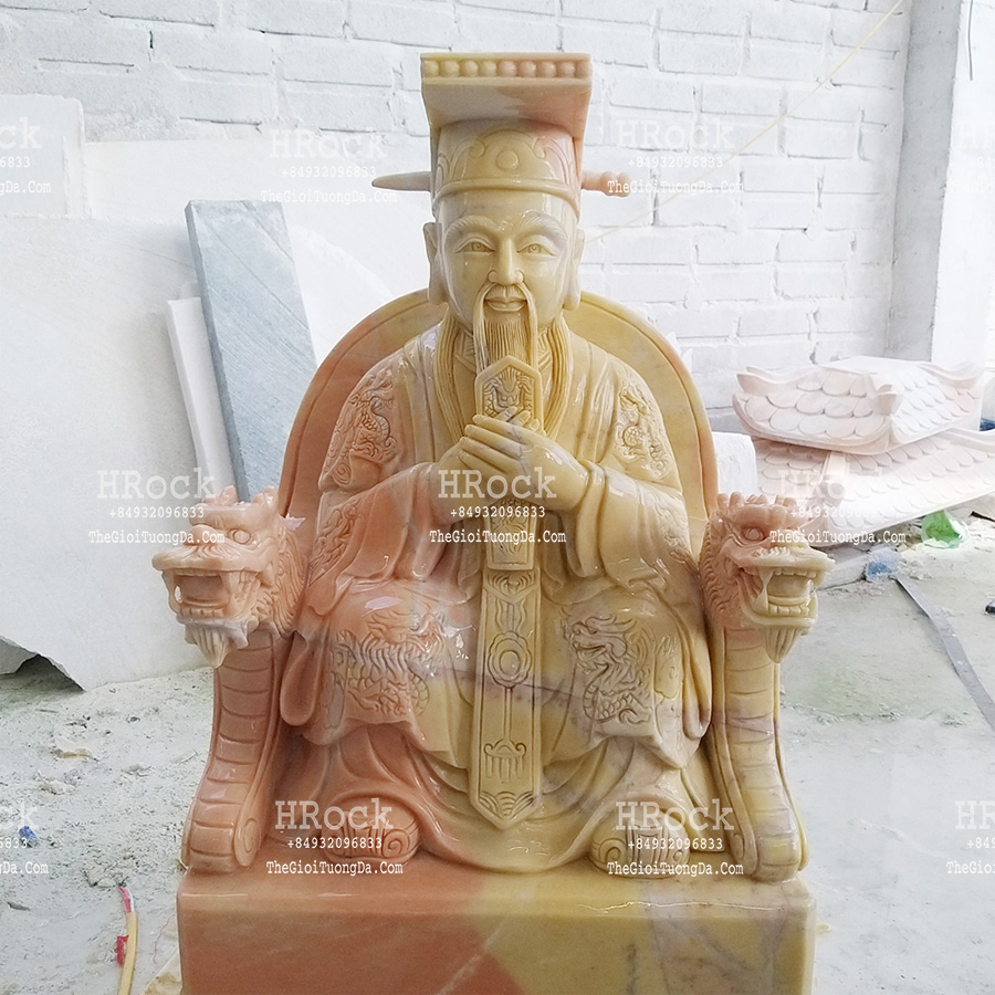 Jade Emperor Marble Statue