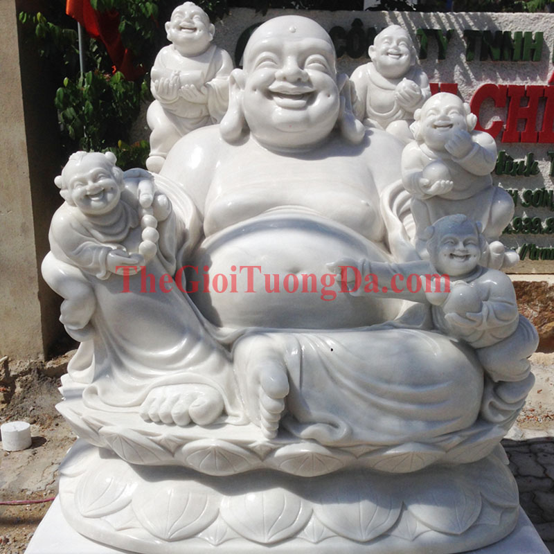 Tượng Phật Di Lặc Bằng Đá