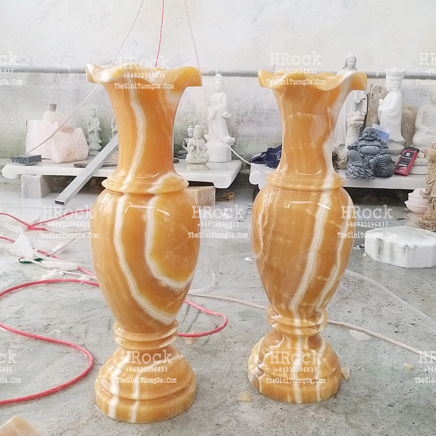 The Orange Onyx Vase